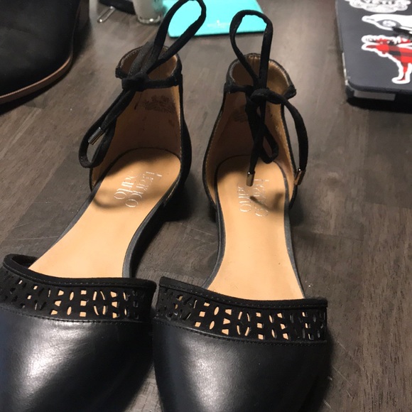 Franco Sarto Black Flats - Picture 2 of 4